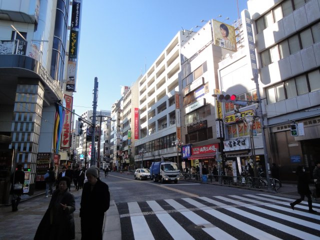 新宿区高田馬場３丁目のアパートの周辺|高田馬場駅周辺