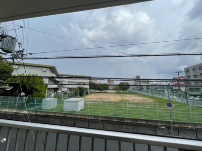 【展望】 | 豊里サンハイツ | バルコニーから見た眺望です