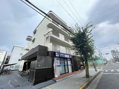 【外観】 | 豊里サンハイツ | レトロな外観です