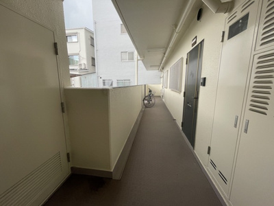【その他共用部分】 | 豊里サンハイツ | 共用廊下です