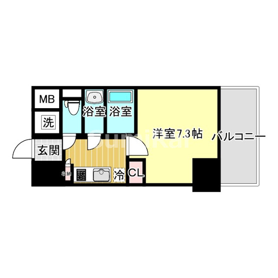 【間取り】 | レジデンス神戸レガーロ