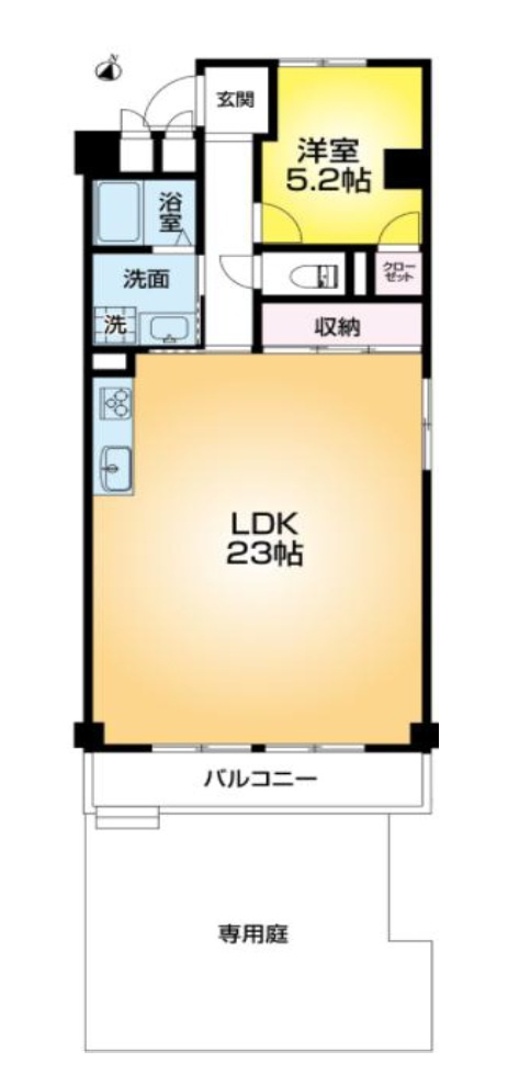 シャンボール舞子の間取り