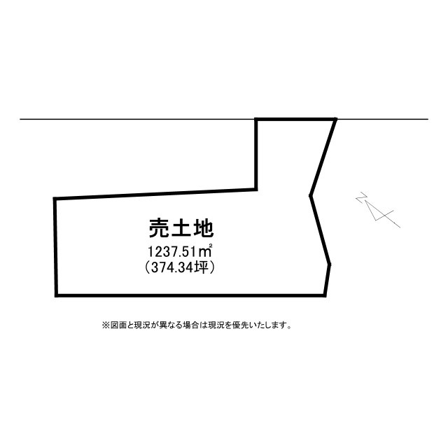 野洲市菖蒲　建築条件無し売土地