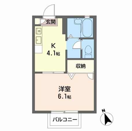 オークタウン書写Ｄの間取り