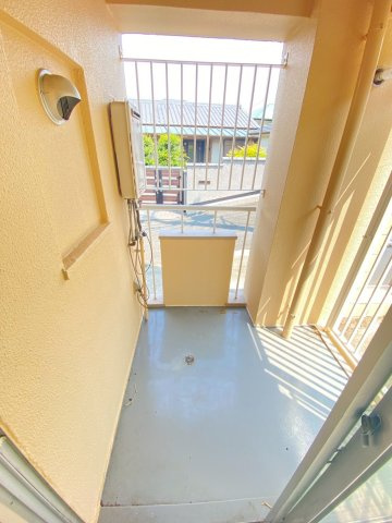 ヴィラ春日丘のバルコニー