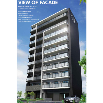 【外観】 | ソルテラスSHIN-OSAKA LINK | 落ち着いた雰囲気の外観です