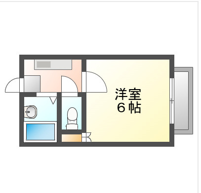 コーポミラクルの間取り