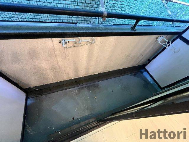 東三国ユーリプラザのバルコニー