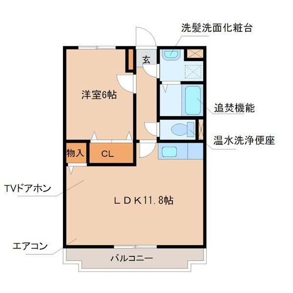 beauterraceステラの間取り