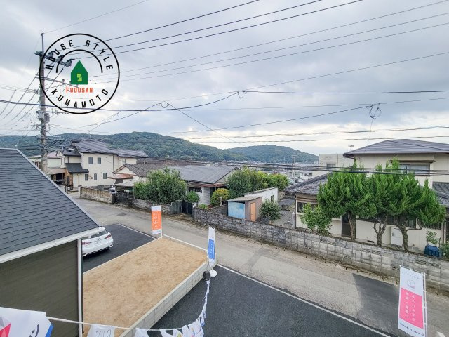 熊本市北区清水東町第2-2棟（1号棟）の展望|眺望や窓からの景色が良いと、家で過ごす時間も快適です。
