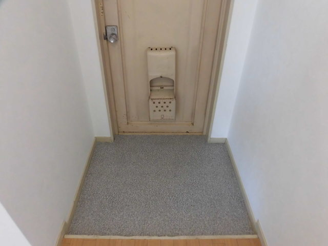 すっきりした玄関です。