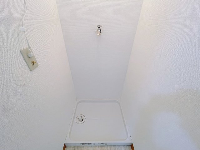 室内洗濯機置き場です