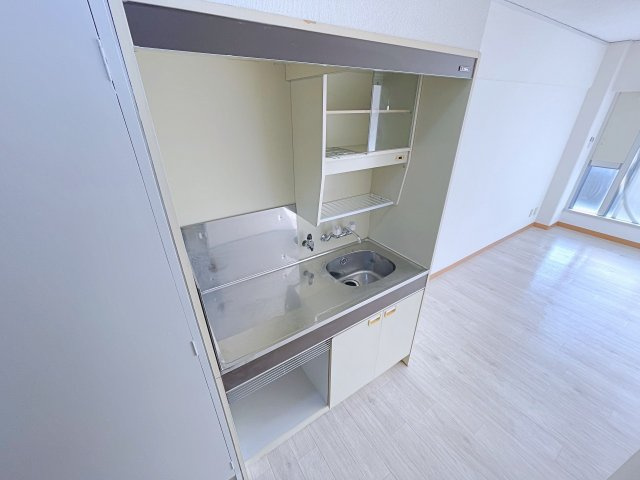 1口コンロ設置できます