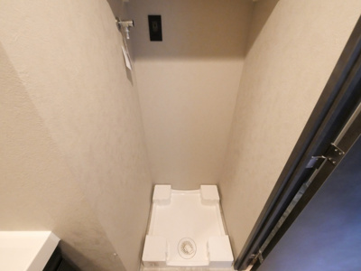 【設備】 | エスリードレジデンス梅田クラスシティ | 洗濯機置き場です。