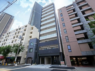 【外観】 | エスリードレジデンス梅田クラスシティ | 落ち着いた雰囲気の外観です