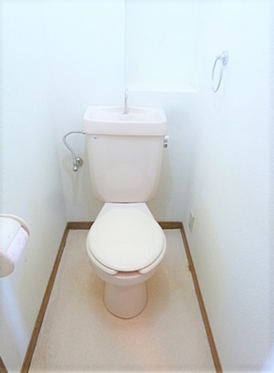 グリーンビル御井Bのトイレ|トイレもきれいです