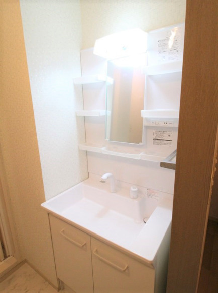 クレールⅡの独立洗面台