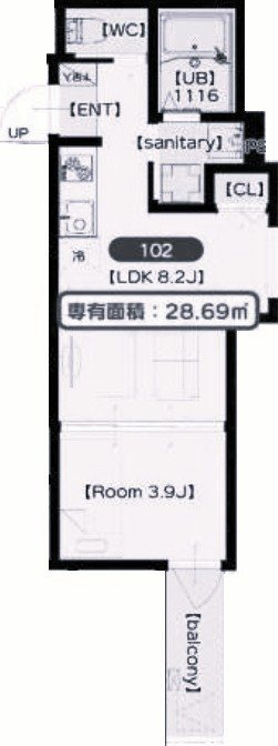 ボヌール灘の間取り
