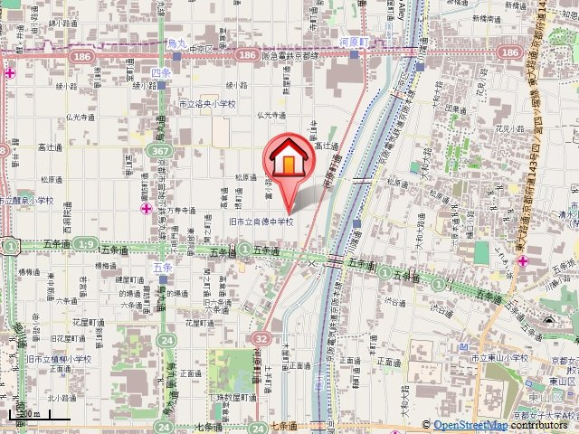 シャトーあと村の地図