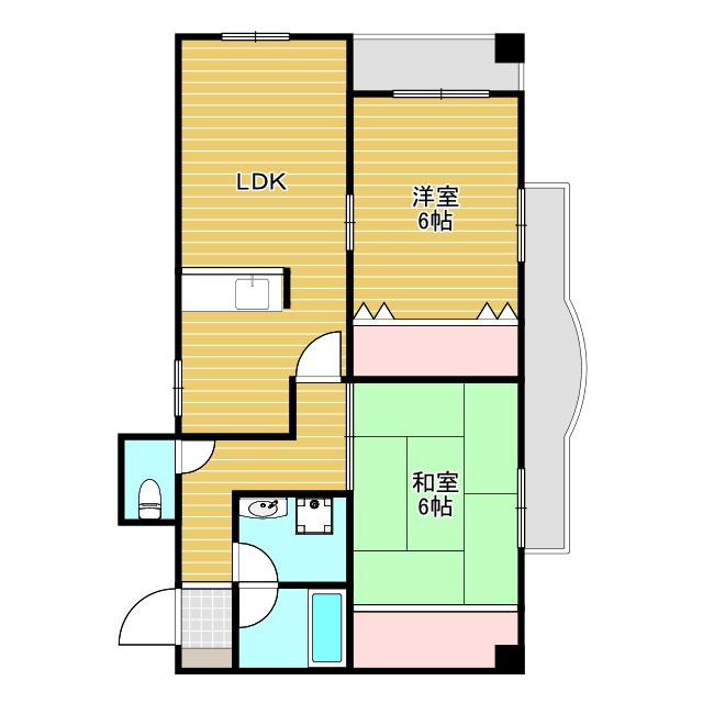 コートハウス神田の間取り