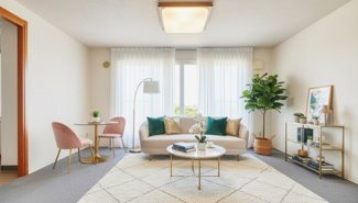 【居間・リビング】 | ルシオン小樽