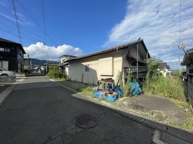 住宅用地・売地　国見町藤田古鹿島　国見小・県北中の外観|現地南西からの撮影！南側には大きな建物がないので陽当たりも十分♪