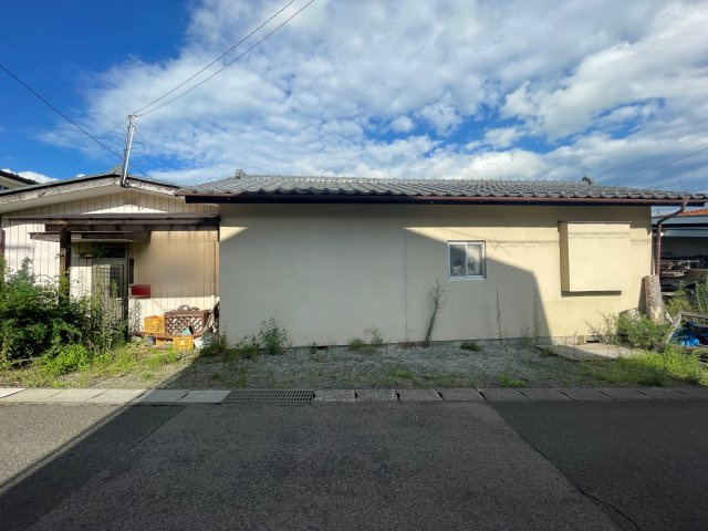 住宅用地・売地　国見町藤田古鹿島　国見小・県北中の外観|現地西側道路からの撮影です！