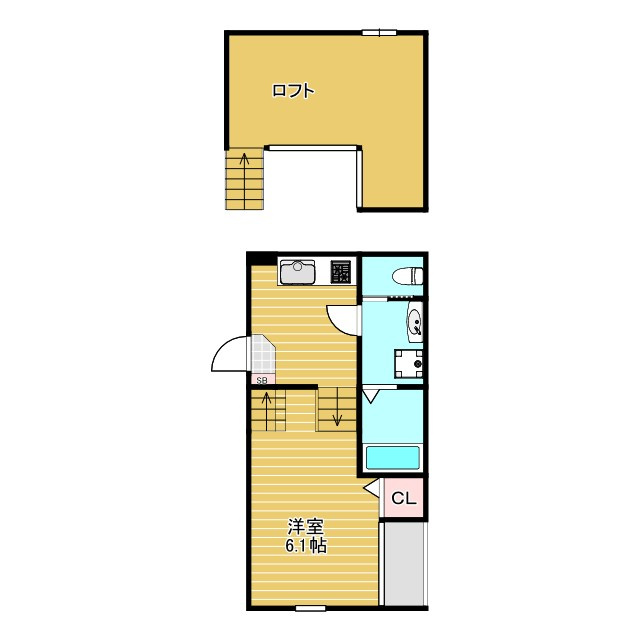 OASIS IKEDAの間取り