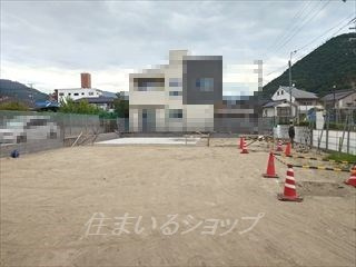広島市安佐北区可部３丁目のアパートの駐車場