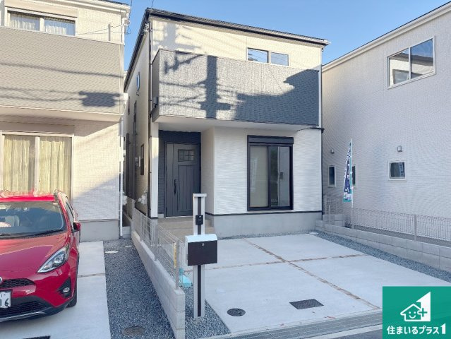 八幡市橋本平野山　第8期　新築一戸建ての外観|お客様に長く安心して住んでいだだける事にこだわった家づくり！住んでからのアフターサービスにもしっかりと取り組んでいます！