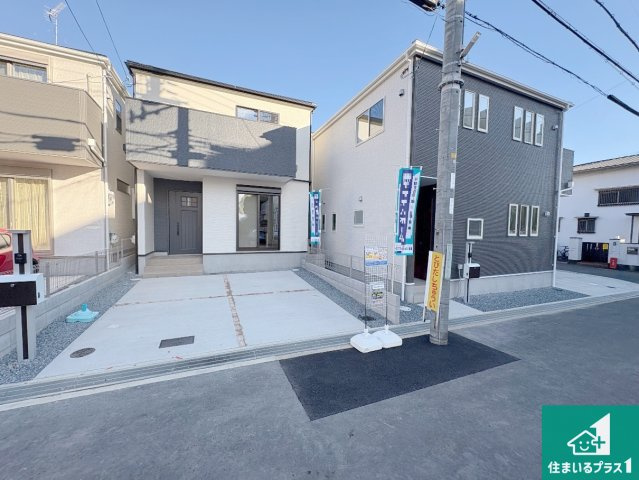 八幡市橋本平野山　第8期　新築一戸建ての外観|安心の10年保証！外観を美しく保ち、雨水で汚れを落とします！気になることがありましたら、お気軽にお問い合わせください！