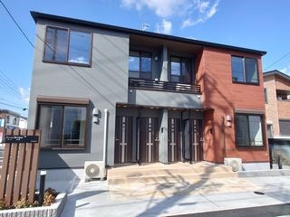 広島市安佐北区可部３丁目のアパートの外観