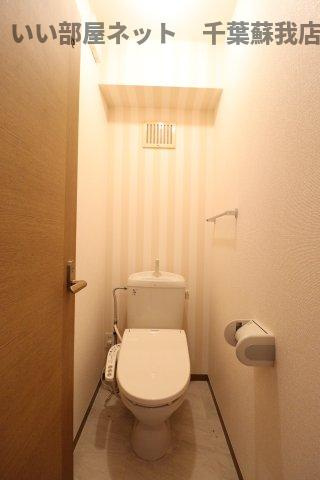 ロイヤルハウス　Ａのトイレ|シンプルで使いやすいトイレです