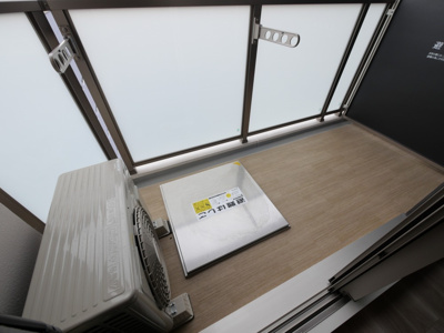 【バルコニー】 | セレニテ夕陽丘エクラ | 落ち着いた時間を過ごせるバルコニーです