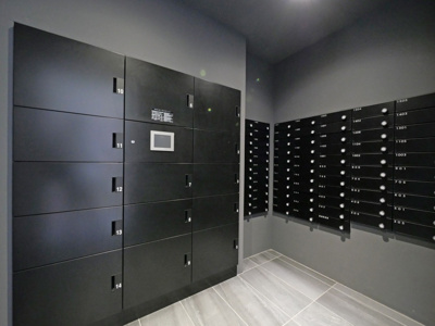 【その他共用部分】 | セレニテ夕陽丘エクラ | 宅配ボックスです