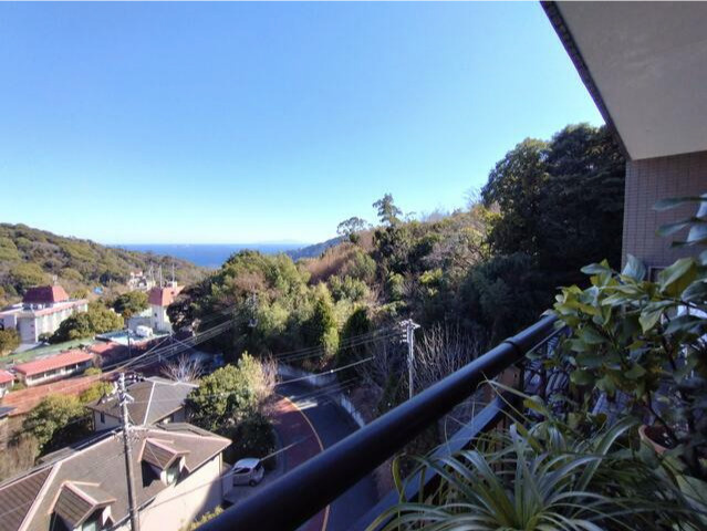 熱海竹の沢ビバリーハイツのバルコニー|バルコニーからの眺望