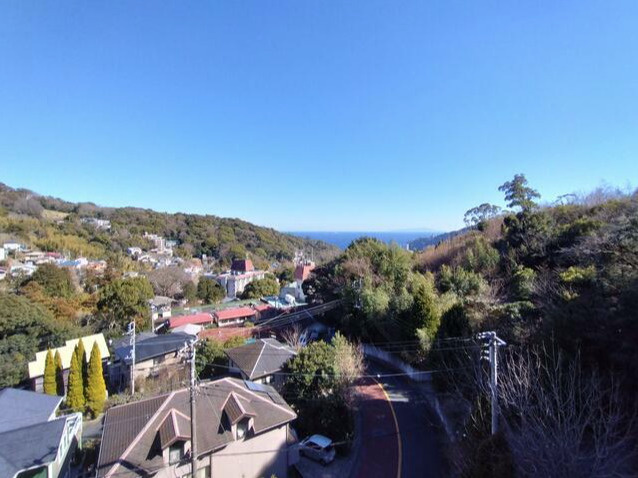 熱海竹の沢ビバリーハイツのバルコニー|バルコニーからの眺望