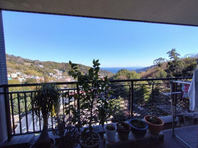 熱海竹の沢ビバリーハイツのバルコニー|バルコニーからの眺望