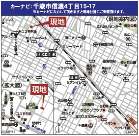 【新築戸建】千歳市信濃4丁目2棟の地図