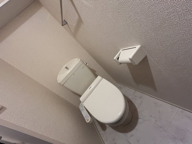 高崎市上大類町のアパートのトイレ