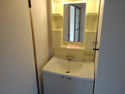 【洗面所】 | サンハイツＡ | 使いやすい洗面所です