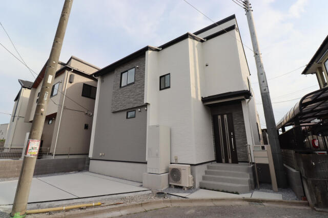 ブルーミングガーデン宇都宮市石井町　新築一戸建ての外観|5号棟外観