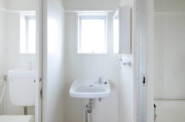 ビレッジハウス希望ヶ丘2号棟の洗面所|ビレッジハウスの同一物件・同一タイプの間取りの写真です