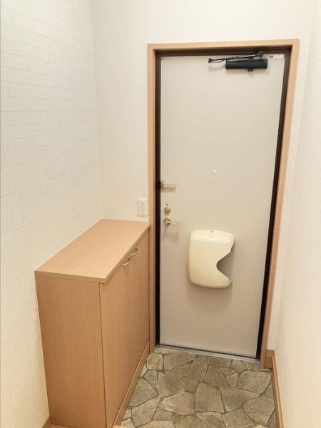 ベルフォーレ　B棟の玄関