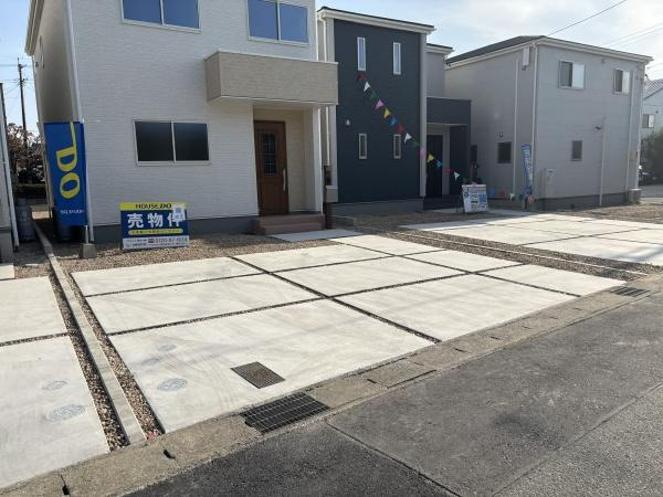 豊川市御津町上佐脇58期　全4棟・3号棟の駐車場|施工例