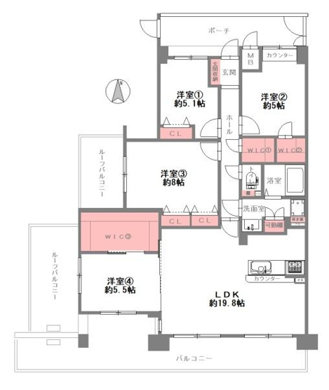 【間取り】 | ステイツ枚方・長尾ヒルズ