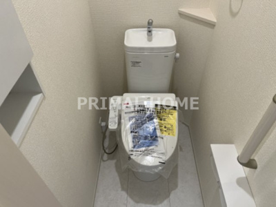 【トイレ】 | 神大寺4丁目新築戸建て | 2階トイレ