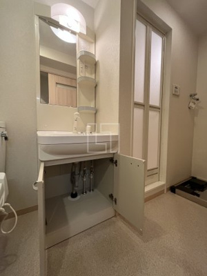 【洗面所】 | ヴィラタワー谷町 | ヴィラタワー谷町　独立洗面化粧台