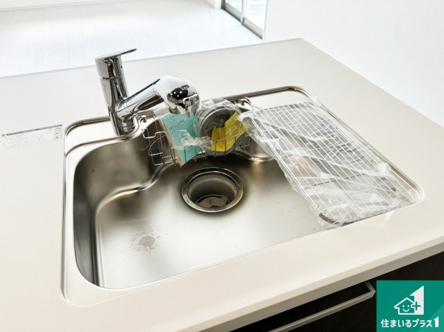明石市天文町　第1期　新築一戸建ての設備|広々としたシンクで食器洗いも楽々！