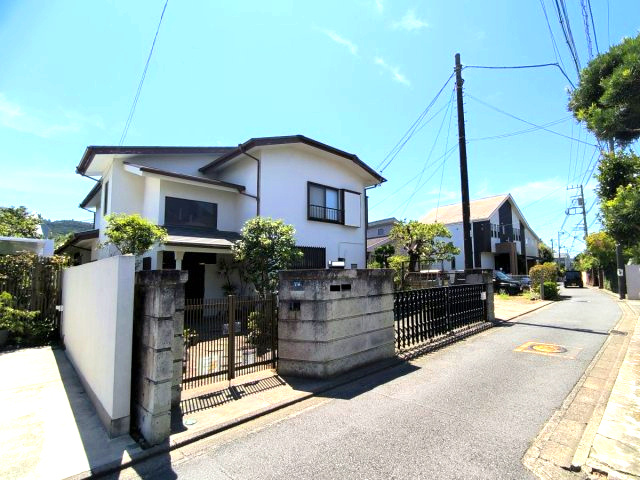 海まで7分！駅まで平坦　マリンライフの前面道路含む現地写真|前面道路